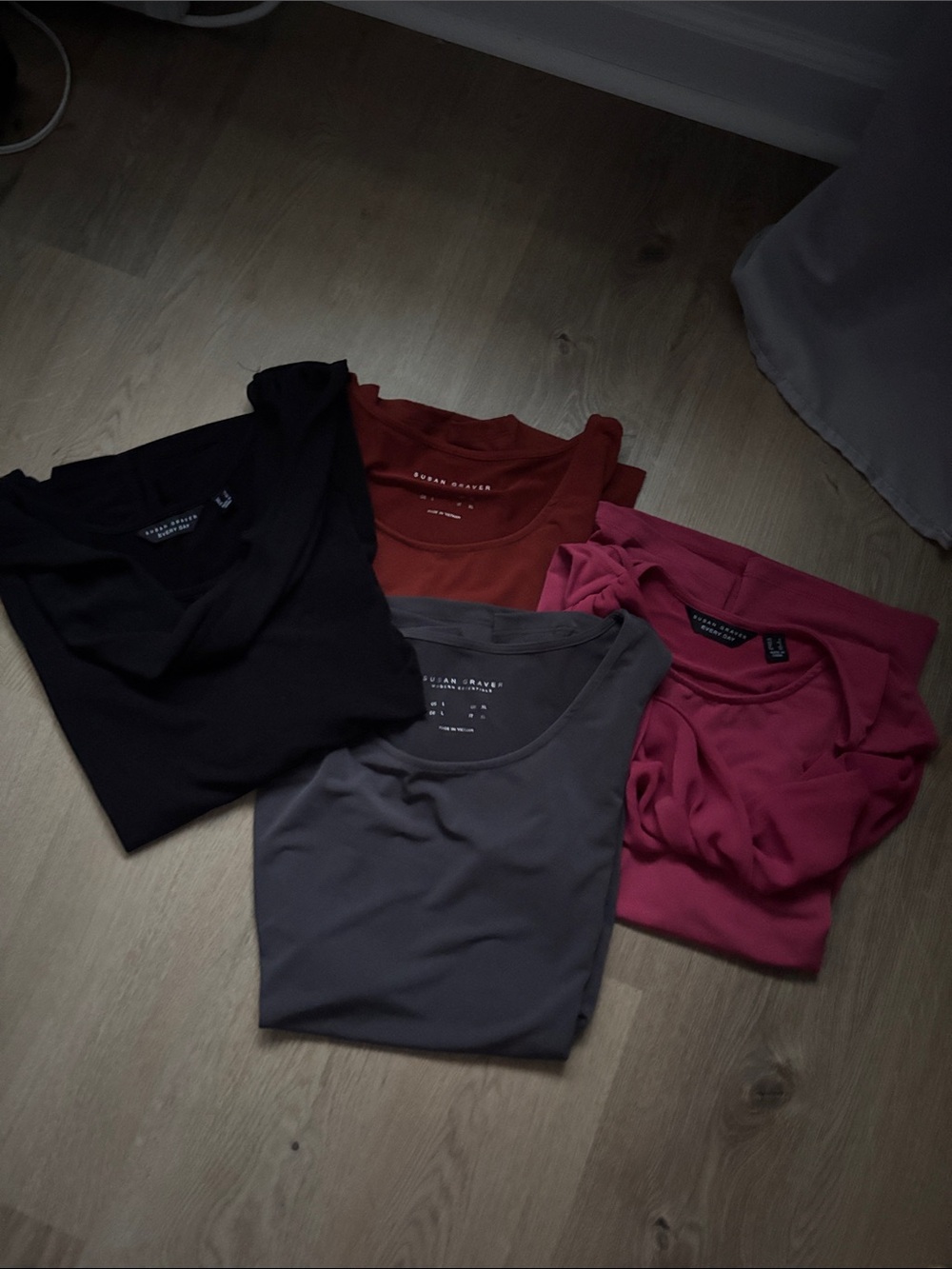 Mixed Women's Tops Bundle - Pink, Black, Gray, Rust